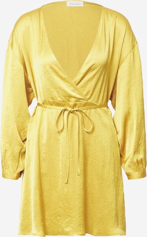 Robe 'WIDLAND' AMERICAN VINTAGE en jaune : devant