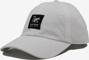 Surf Monkey - Gorra deportiva en blanco: frente
