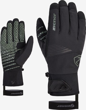 ZIENER Athletic Gloves 'GYRNO' in Green: front