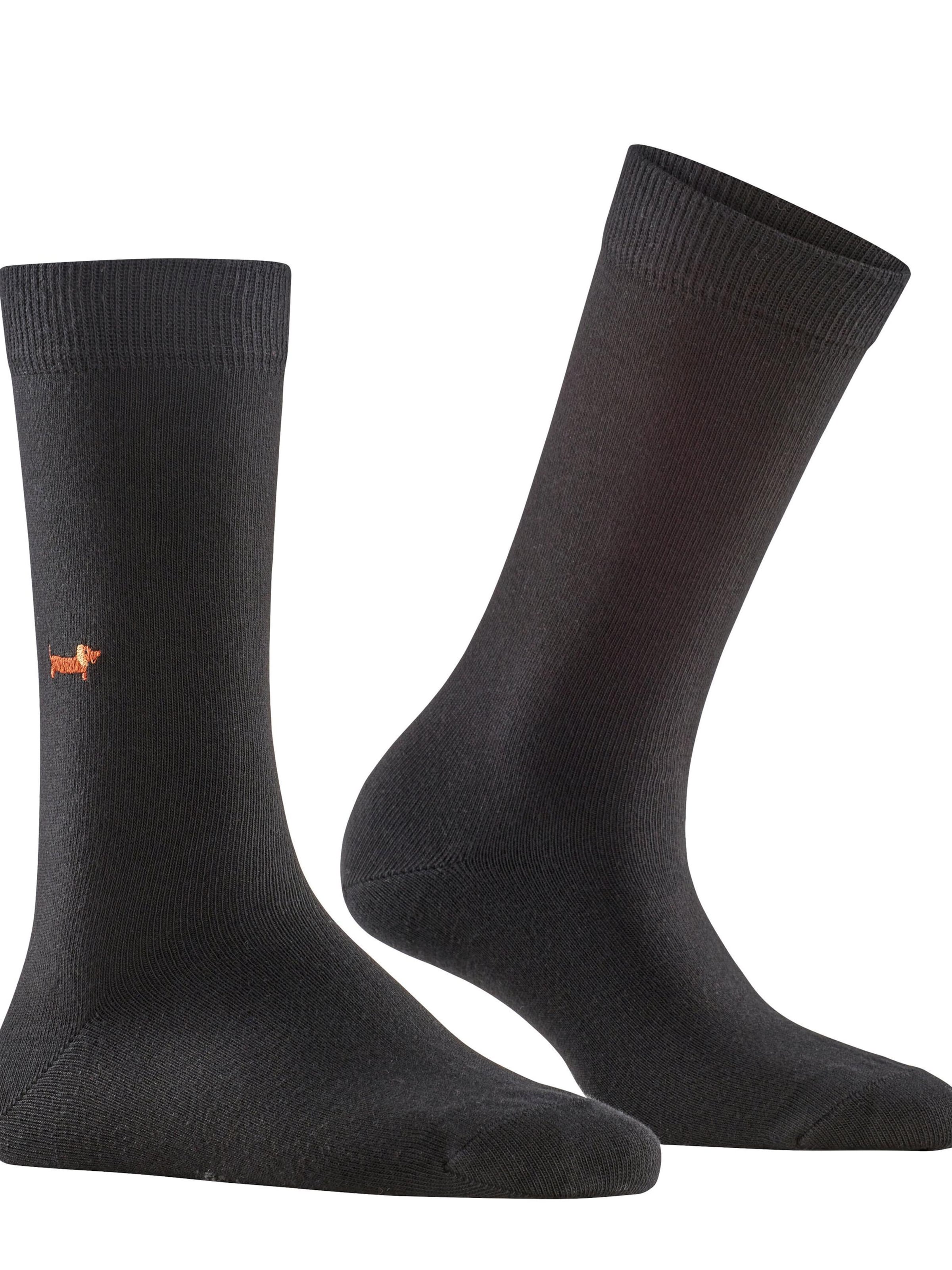 BURLINGTON Socks 'Brit Style' in Black: front