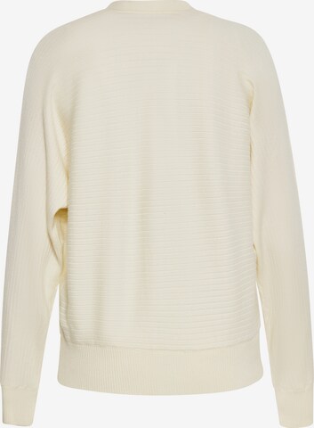 usha WHITE LABEL Knit Cardigan in Beige