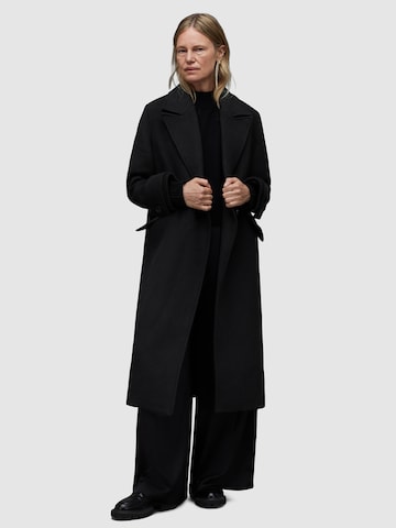 AllSaints Between-Seasons Coat 'MABEL' in Black: front