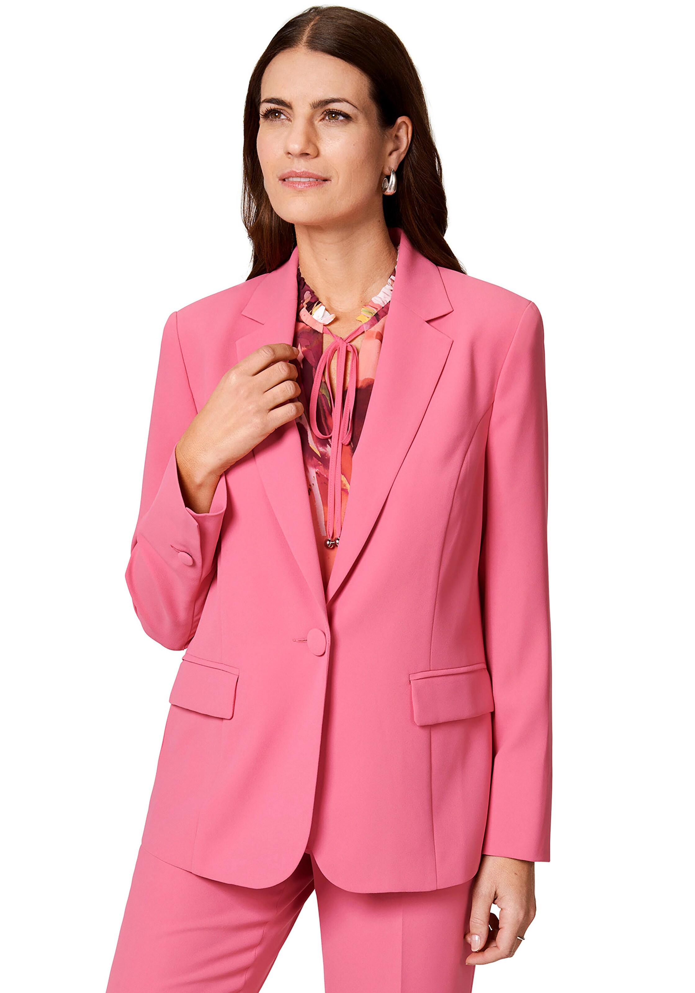 Ladies pink suit jacket store