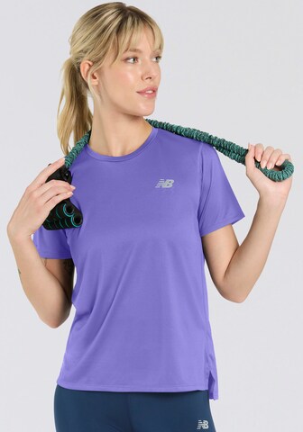 new balance Performance Shirt 'Essentials' in Purple: front