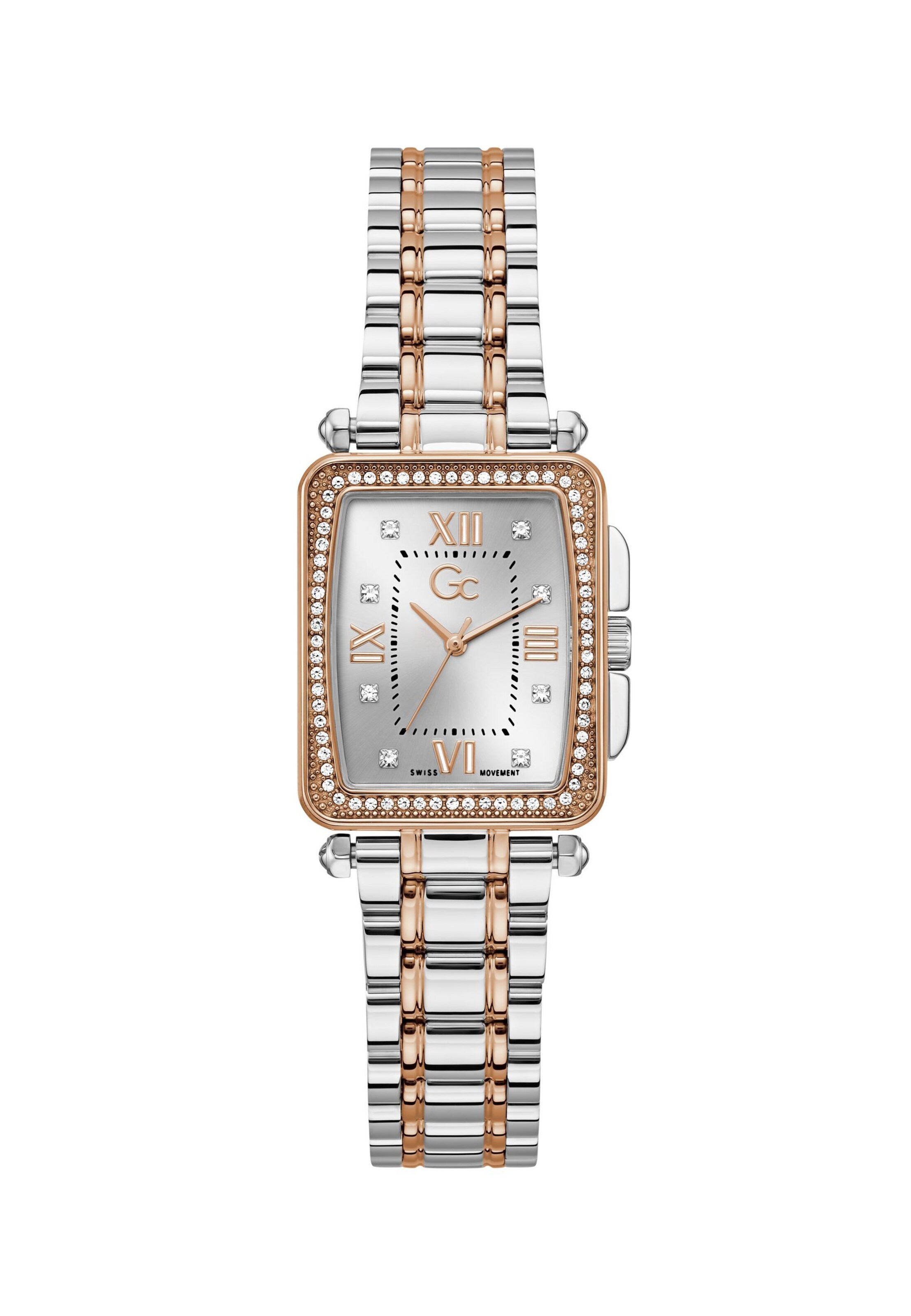 Gc Analog Watch 'Plaza' in Silver: front