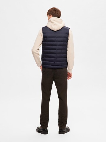 SELECTED HOMME Vest 'Barry' in Blue