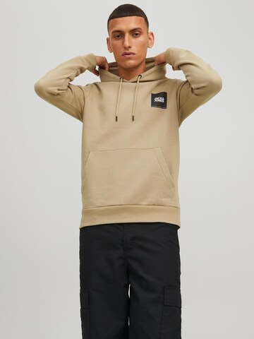 Sweat-shirt 'Lock' JACK & JONES en beige