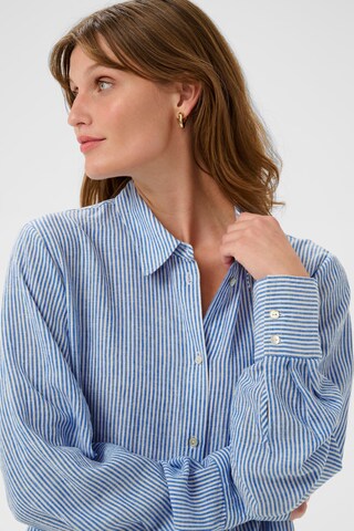 Chemisier 'Aria' SOAKED IN LUXURY en bleu