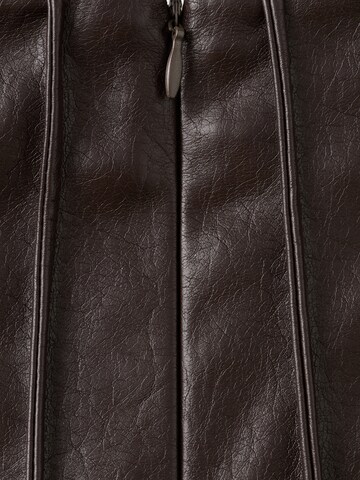 Jupe 'Dalia' MANGO en marron