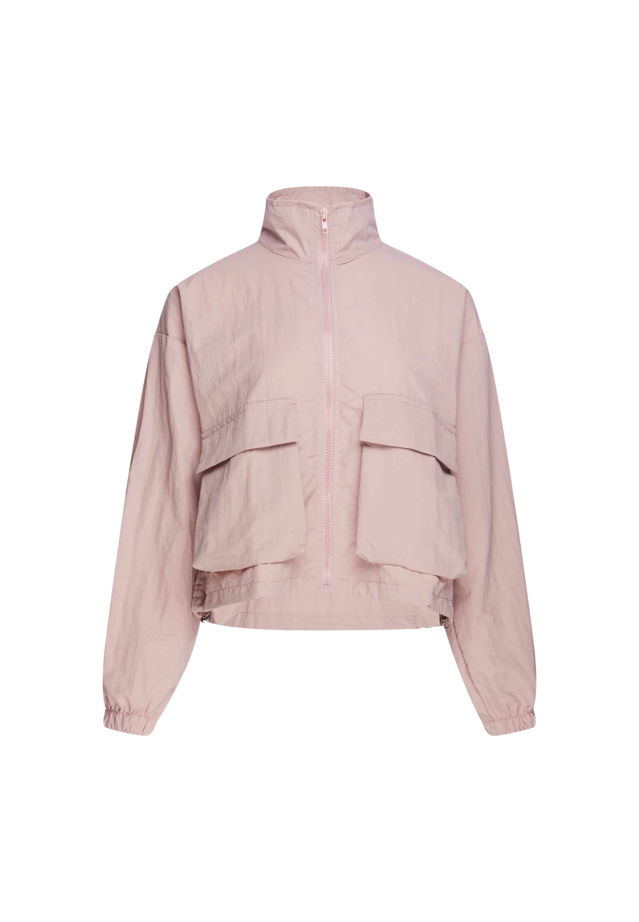 myMo ATHLSR Between-Season Jacket in Pink: front