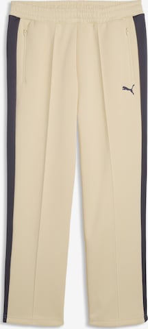 PUMA Workout Pants 'T7 ALWAYS ON' in Yellow: front
