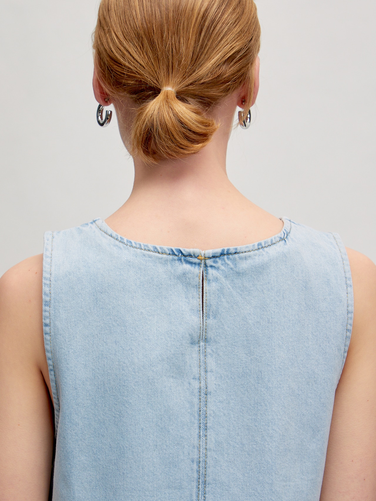 EDITED Produits Haut 'Raina' bleu denim