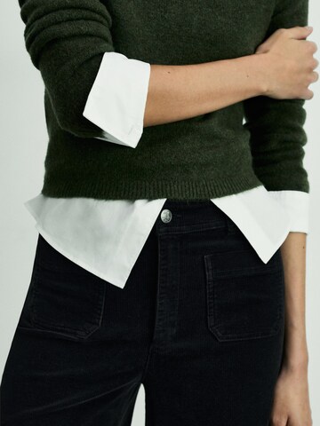 MANGO Boot cut Jeans 'CATHERIP' in Black