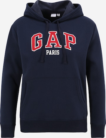 Gap Petite Sweatshirt in Blau: predná strana