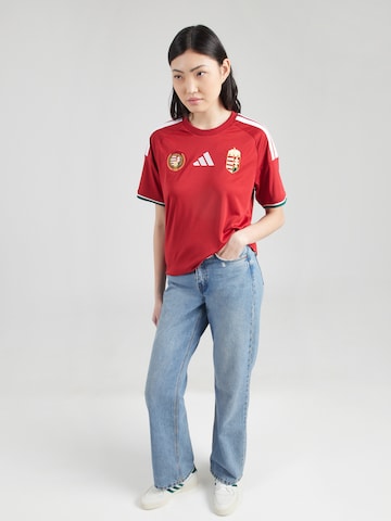 ADIDAS PERFORMANCE Αθλητική φανέλα 'Hungary 26 Home' σε κόκκινο