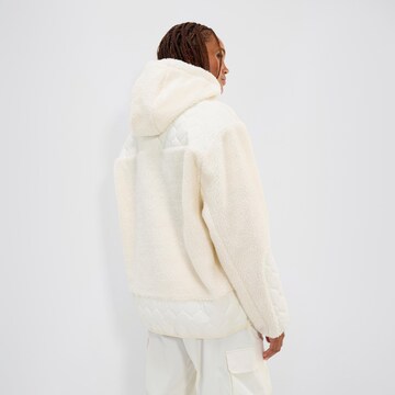 ELLESSE Kunstfelljacke 'Axamer' in Weiß