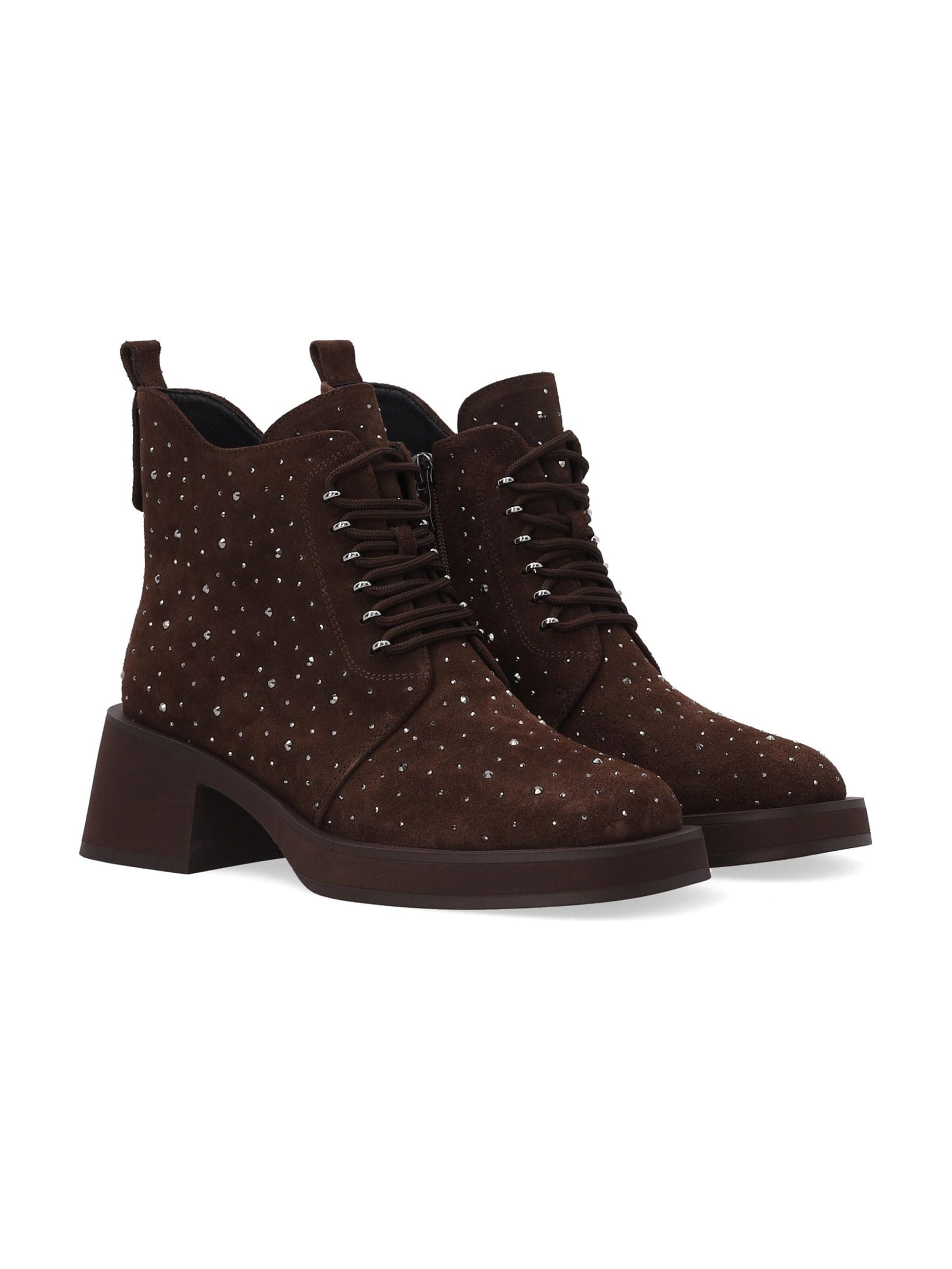 VENEZIA Schnürstiefelette‌‌‌‌‌ in Braun