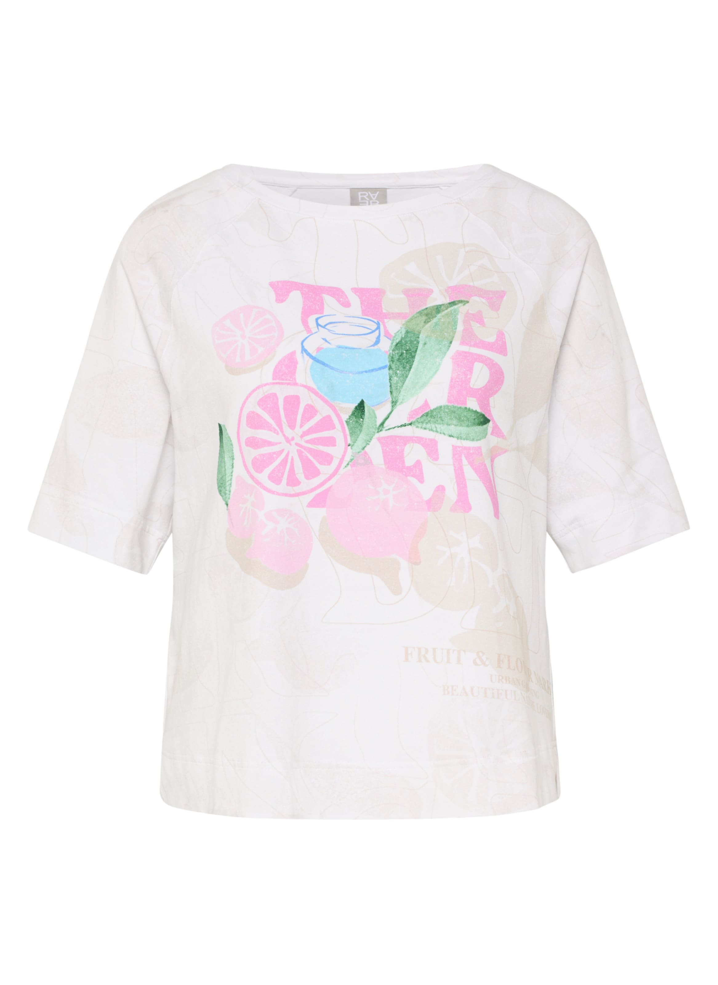 Rabe Shirt in Weiß: Vorderseite