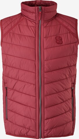 s.Oliver Vest in Red: front