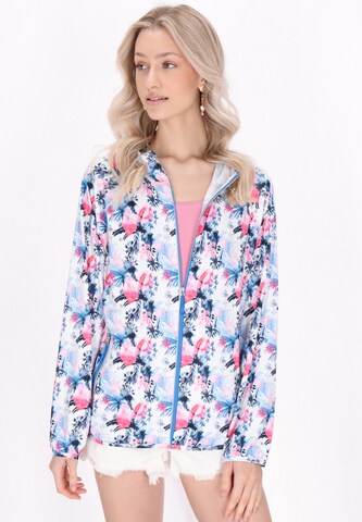 IZIA - Chaqueta de entretiempo en azul: frente