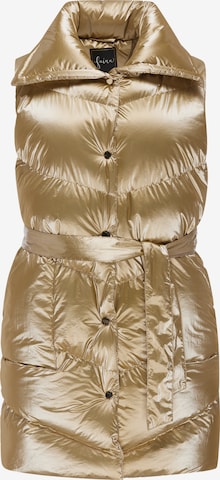 faina - Chaleco en oro: frente