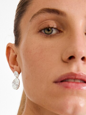 Pilgrim Обеци 'Air' в сребърно