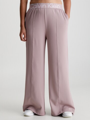 Calvin Klein Sport Wide leg Workout Pants in Pink: front