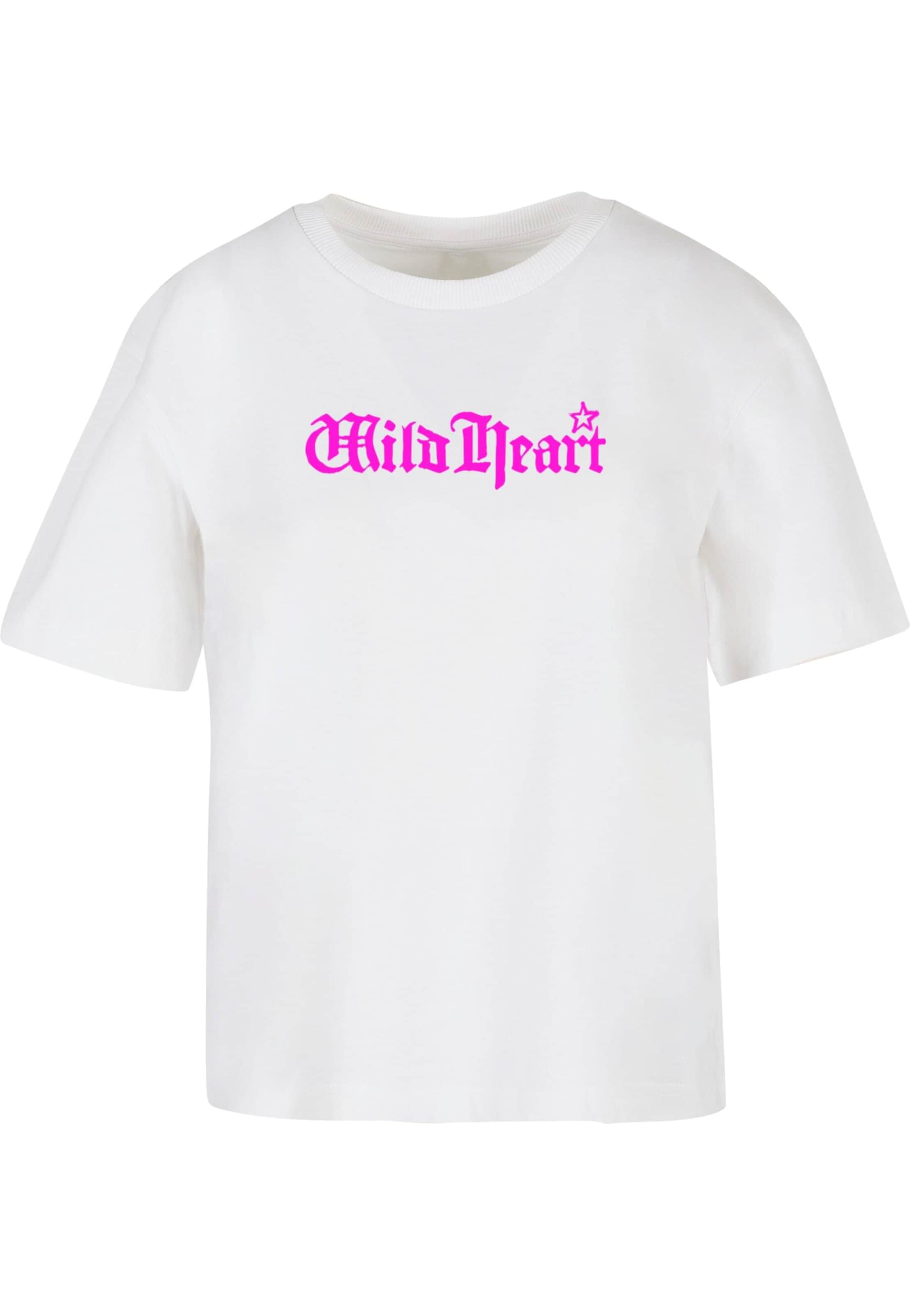 Miss Tee Tričko 'Wild' – bílá: přední strana