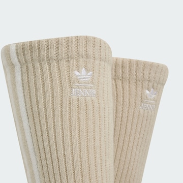 ADIDAS ORIGINALS Návleky na nohy 'Adiluna Season 2 x Jennie' – béžová
