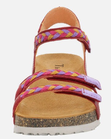 THINK! Sandalen met riem in Rood
