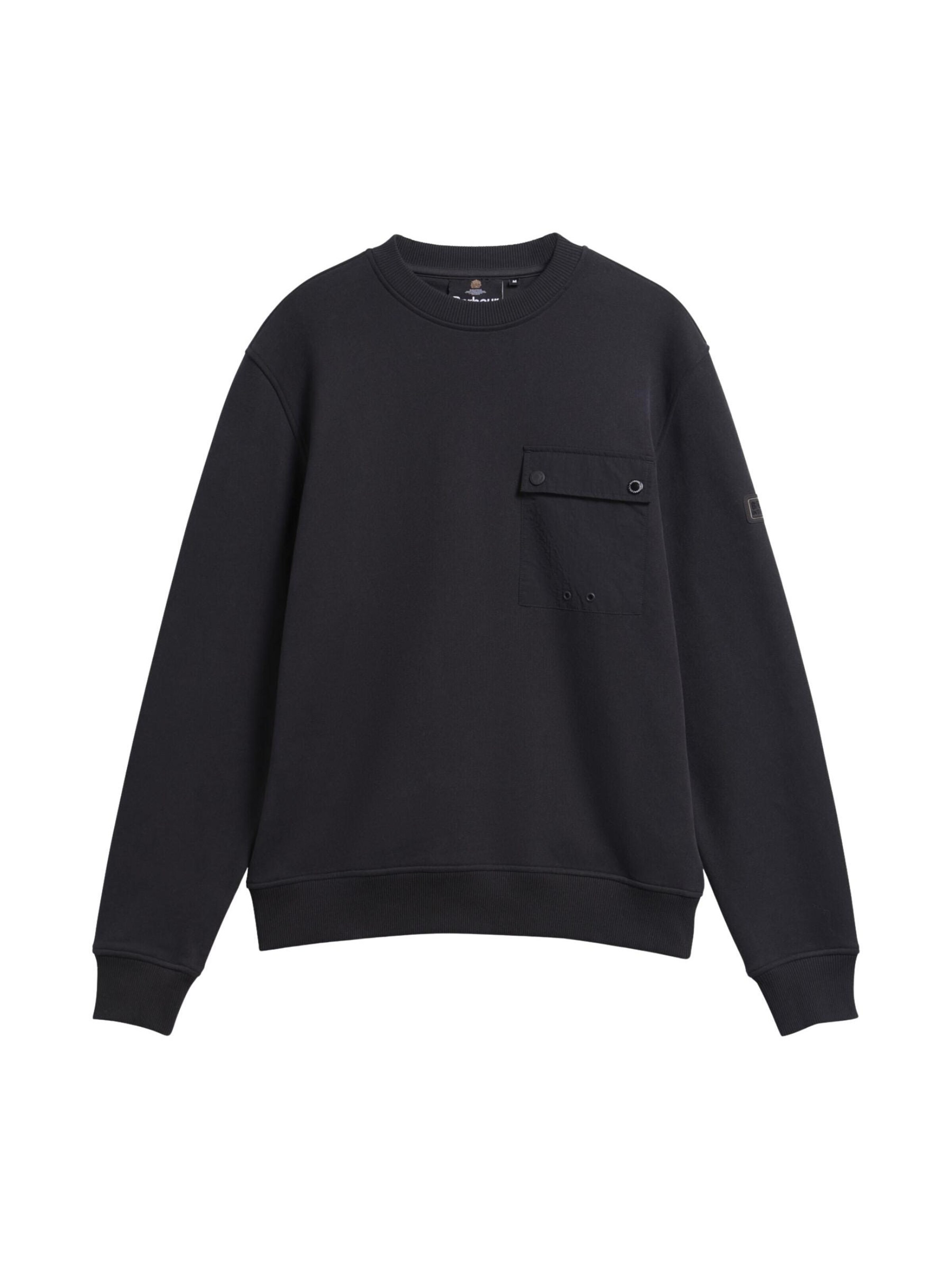 Sweat-shirt 'INLICE' Barbour International en noir : devant