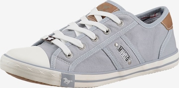 MUSTANG Sneaker low i blå: forside