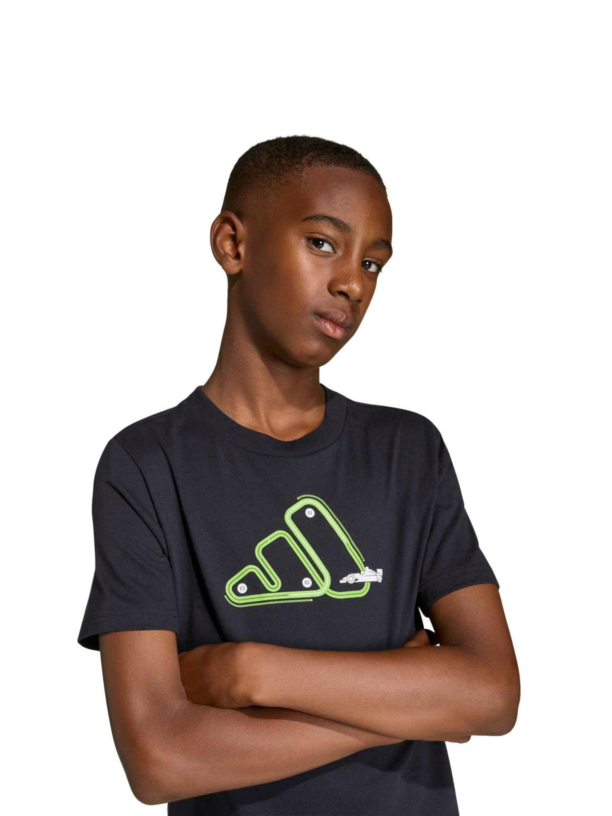 ADIDAS SPORTSWEARTehnička sportska majica - crna boja