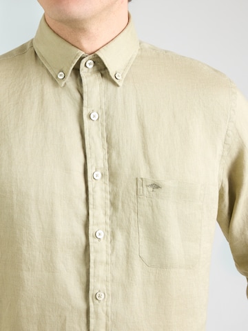 FYNCH-HATTON Klasický střih Košile – zelená