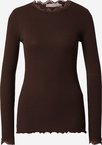 Fransa Shirt in Braun: Vorderseite