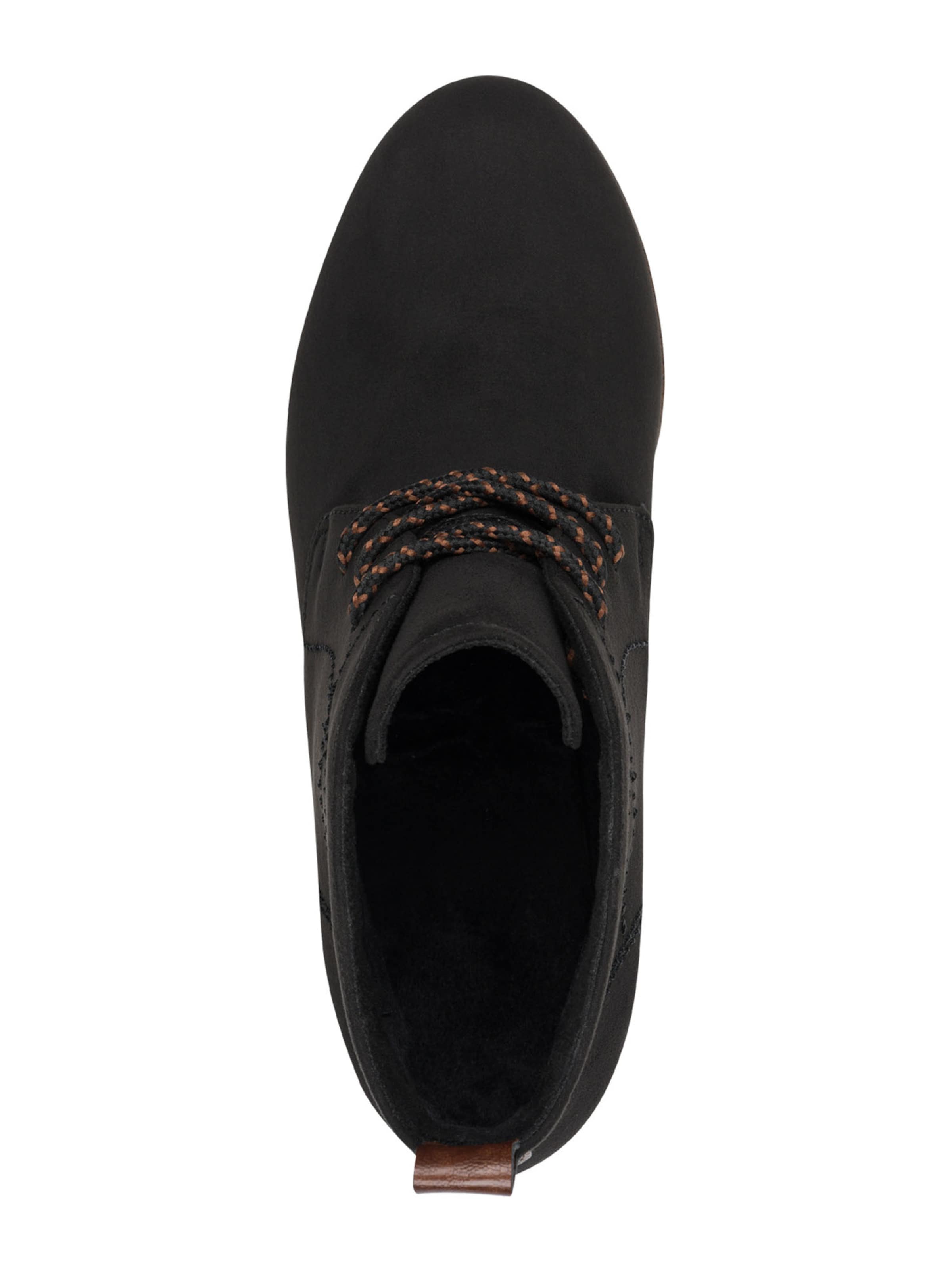 MARCO TOZZI Bokabakancsok - fekete