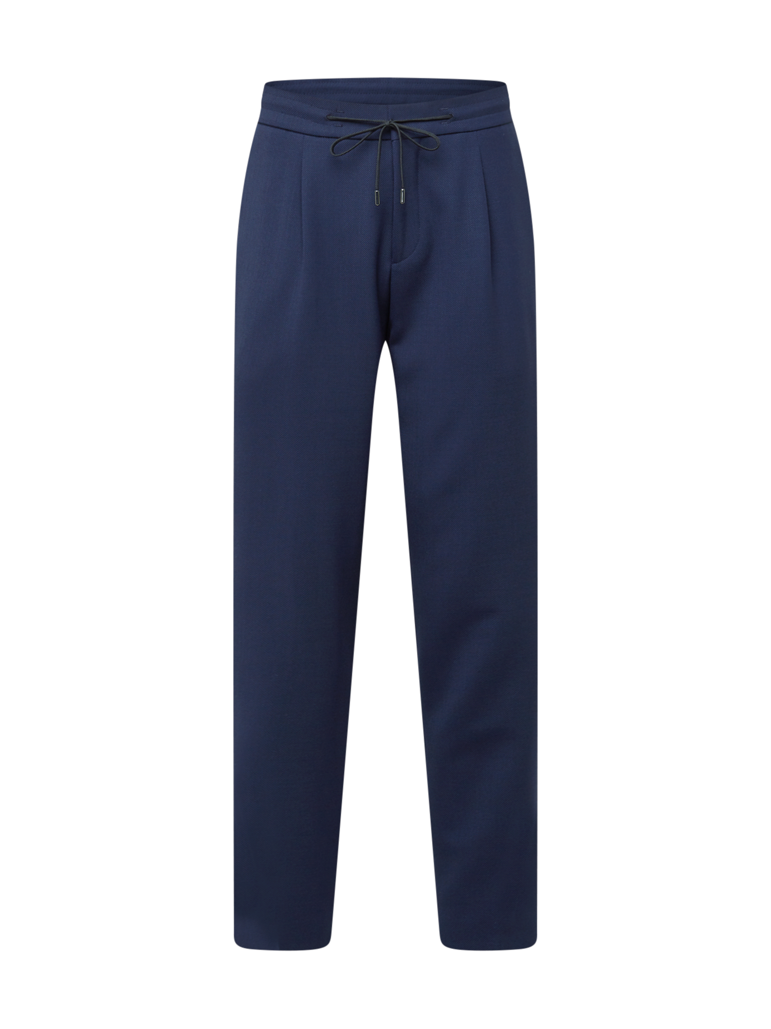 Uomo Premium HUGO Pantaloni con pieghe Helios212 in Blu Scuro 