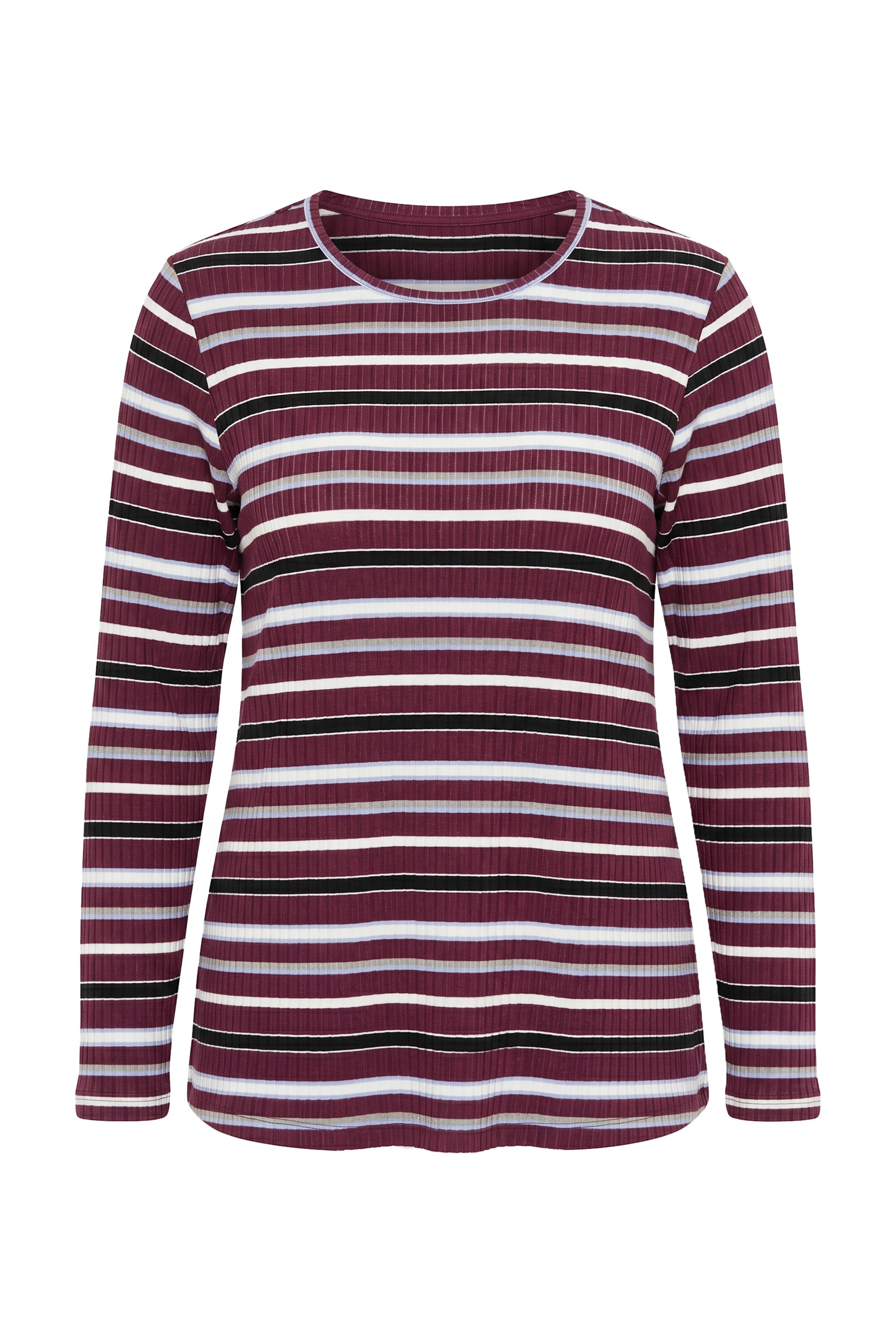 Ulla Popken Shirt in Rood: voorkant
