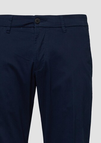 Regular Pantalon chino s.Oliver BLACK LABEL en bleu