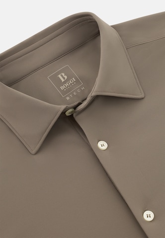 Coupe regular Chemise Boggi Milano en marron