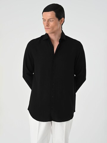 Comfort fit Camicia di Antioch in nero