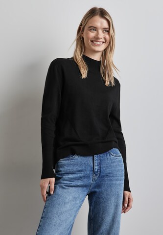 STREET ONE Sweater in Black: front