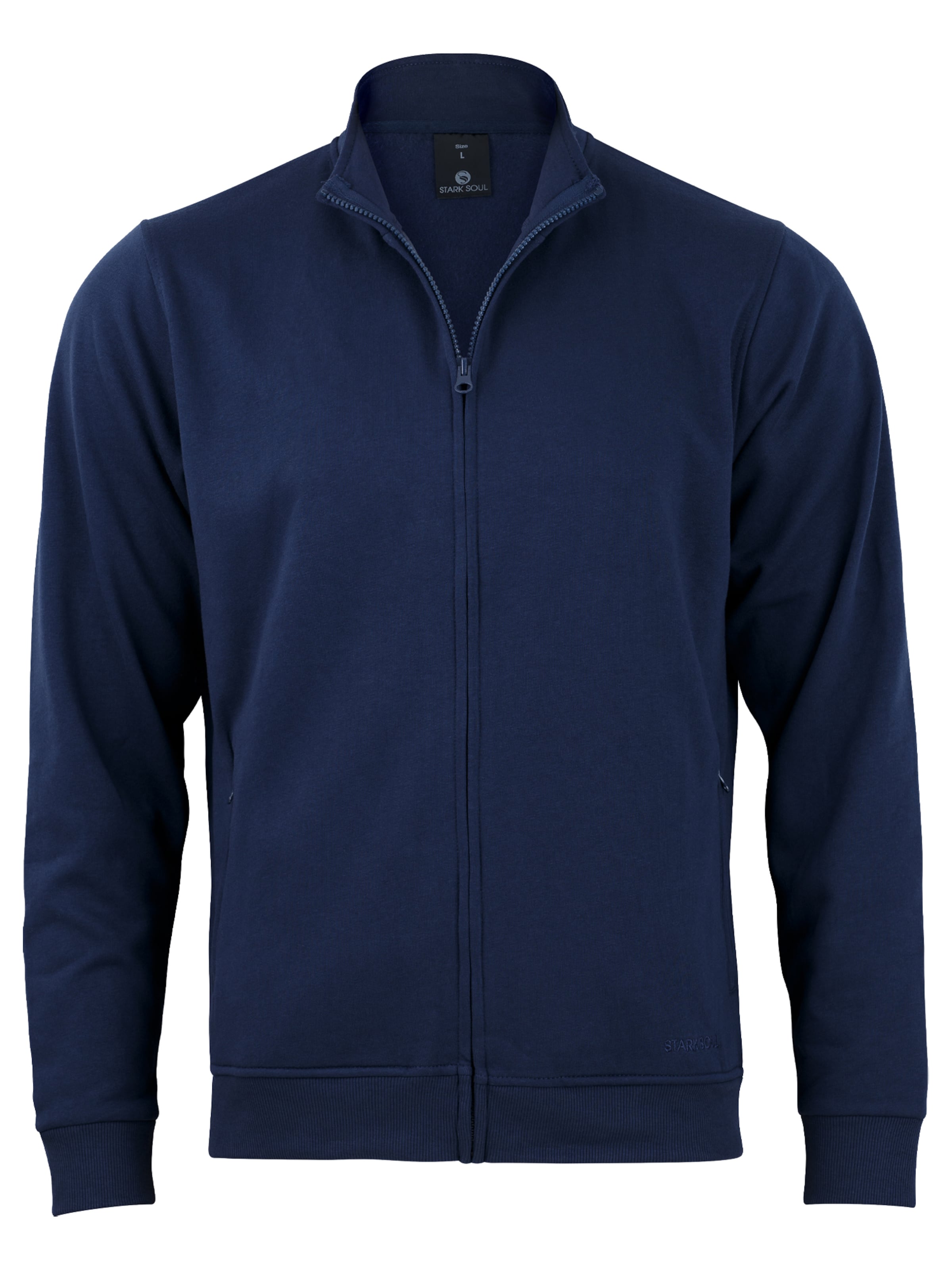 Giacca di felpa di Stark Soul in blu: frontale