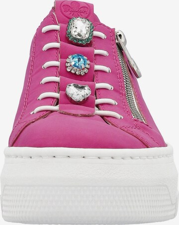 Rieker Sneakers laag in Roze