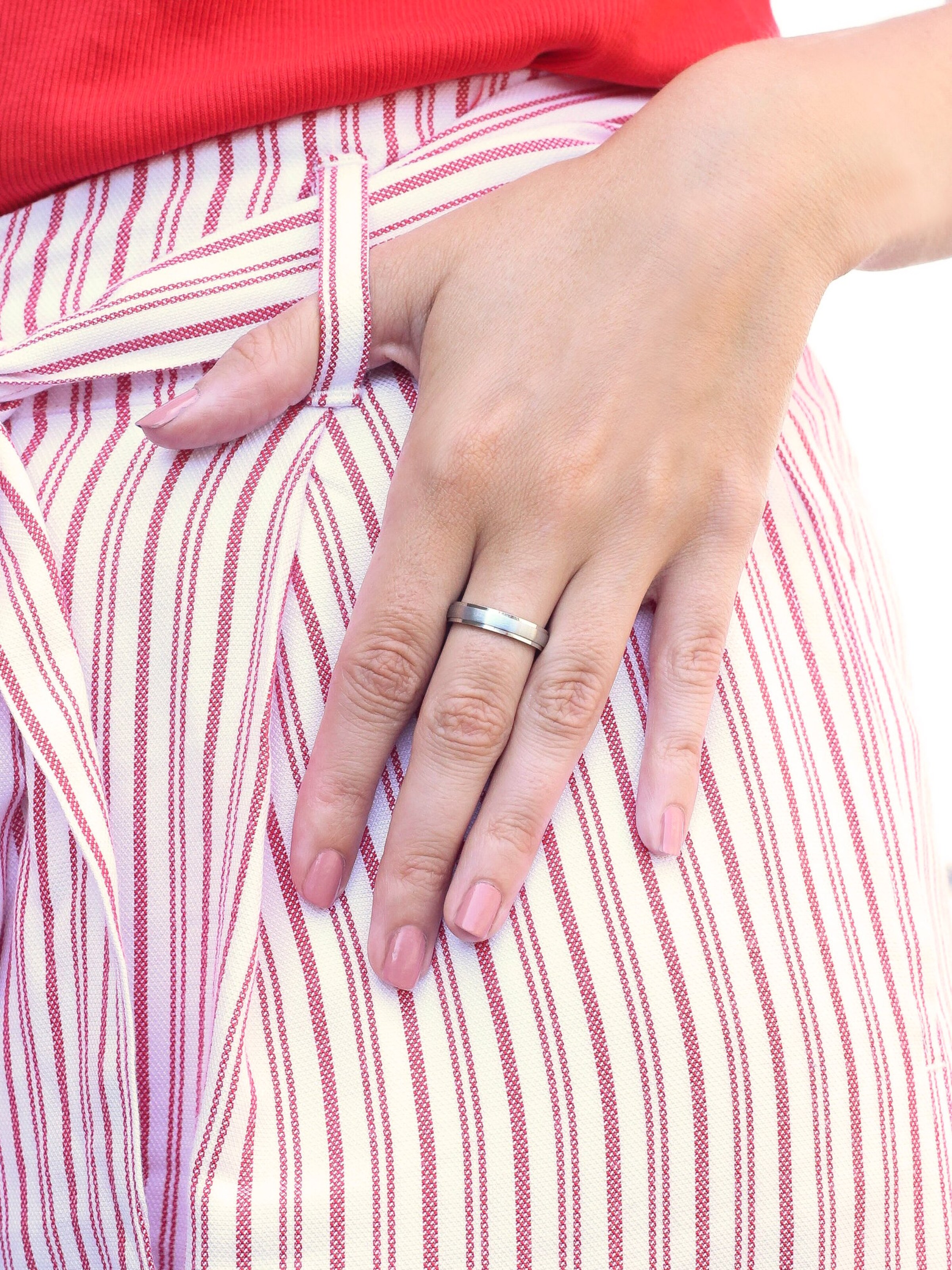 Lucardi Ring in Silver: front