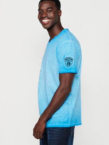 KOROSHI T-shirt in Blau