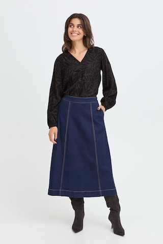 Fransa Blouse 'FRARIANA' in Brown