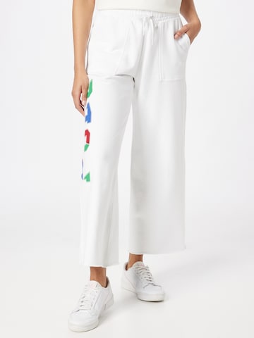 Polo Ralph Lauren Regular Pants 'NV PO PNT-ANKLE-ATHLETIC' in White: front