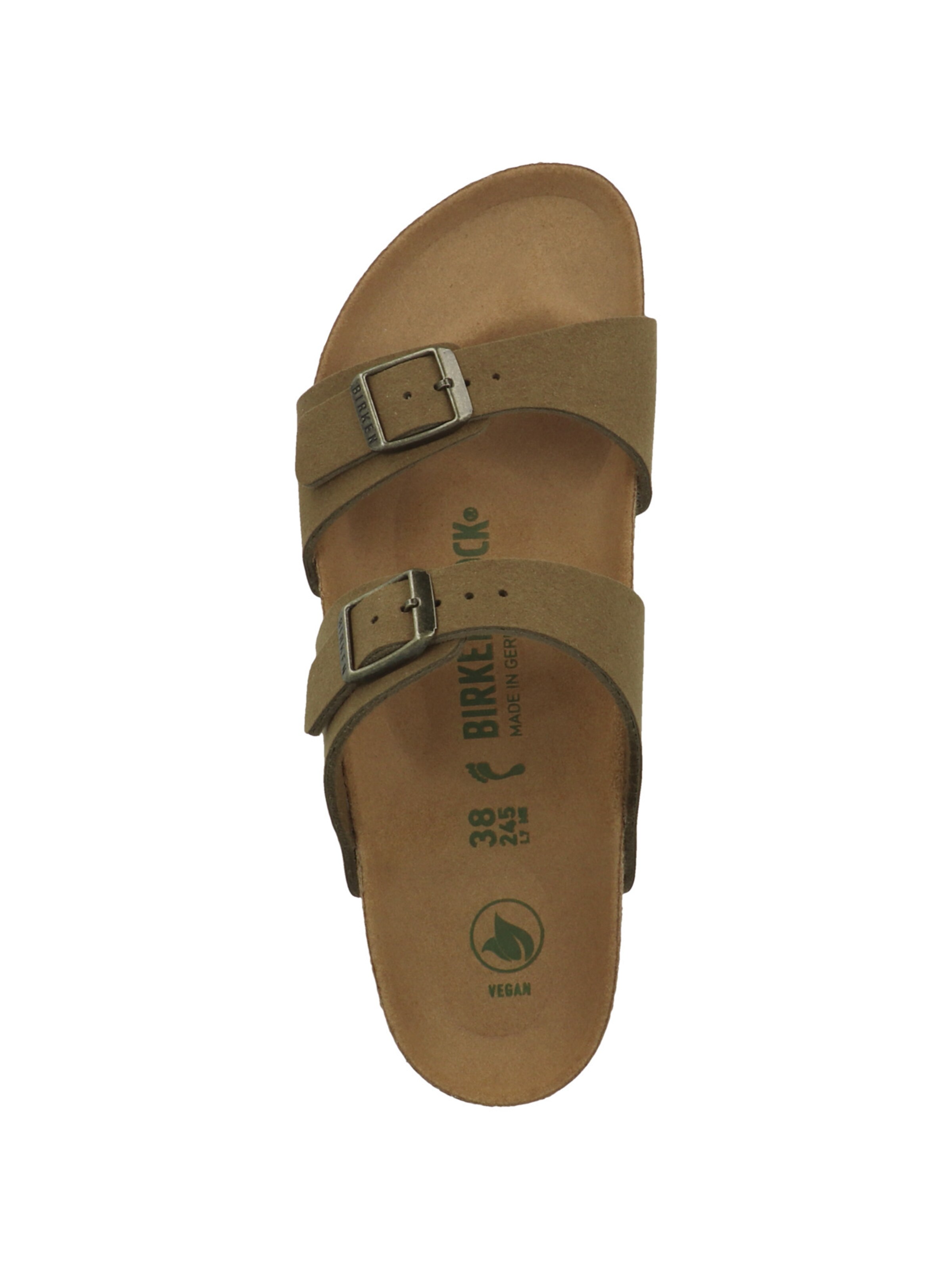 BIRKENSTOCK Pantolette ' Sydney ' in Grün