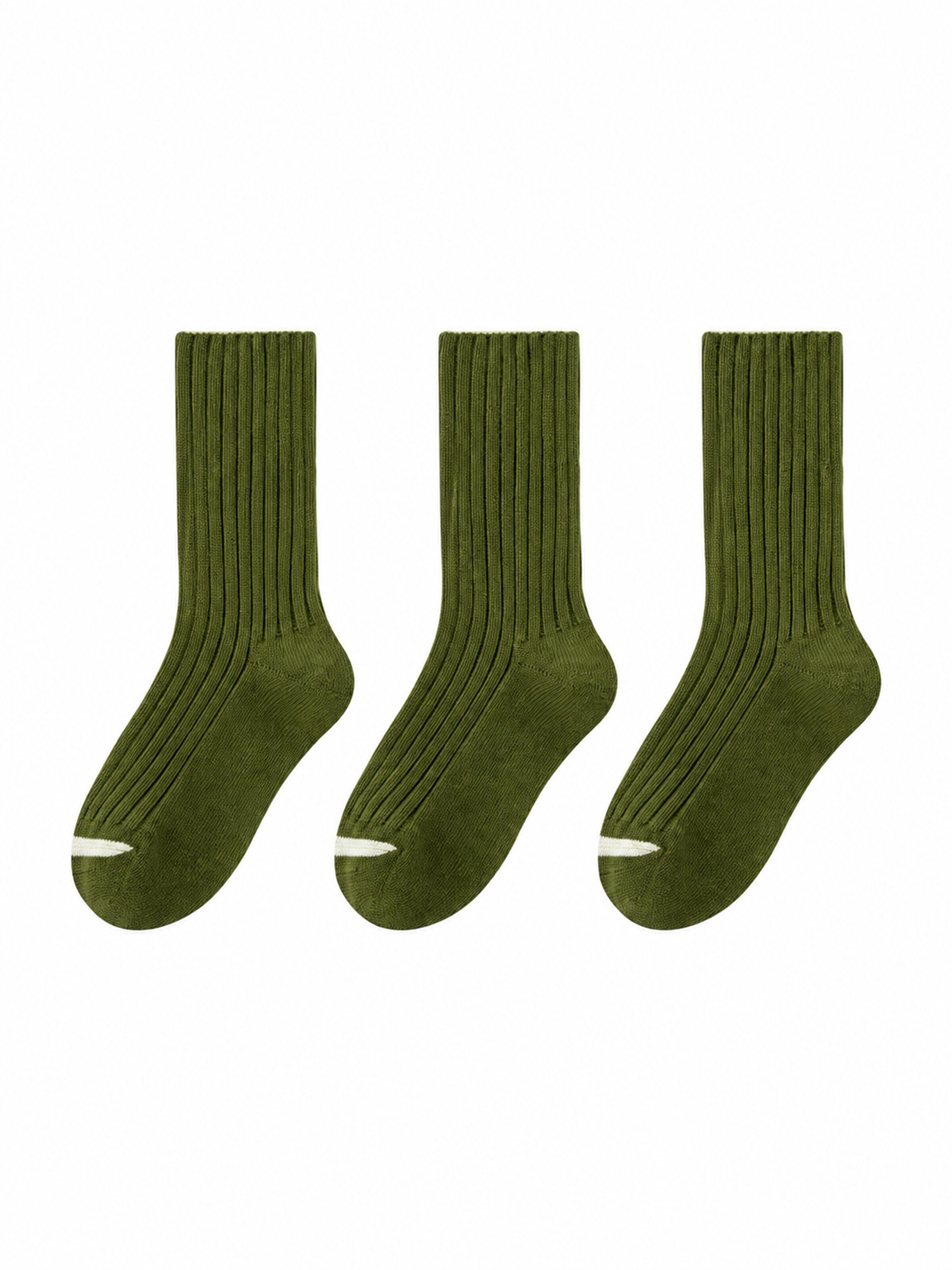 Millo Socks 'Cosy Steps Kids' in Green: front